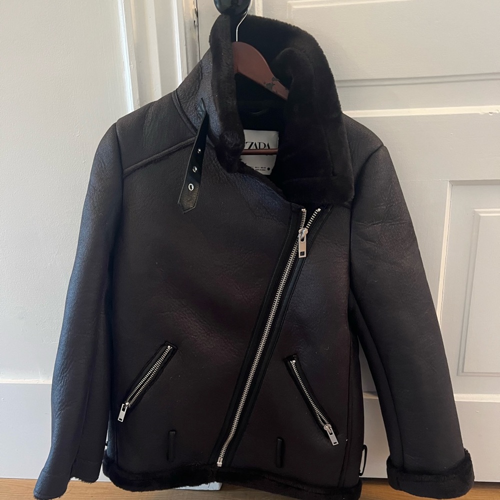 Brand NEW Zara moto jacket